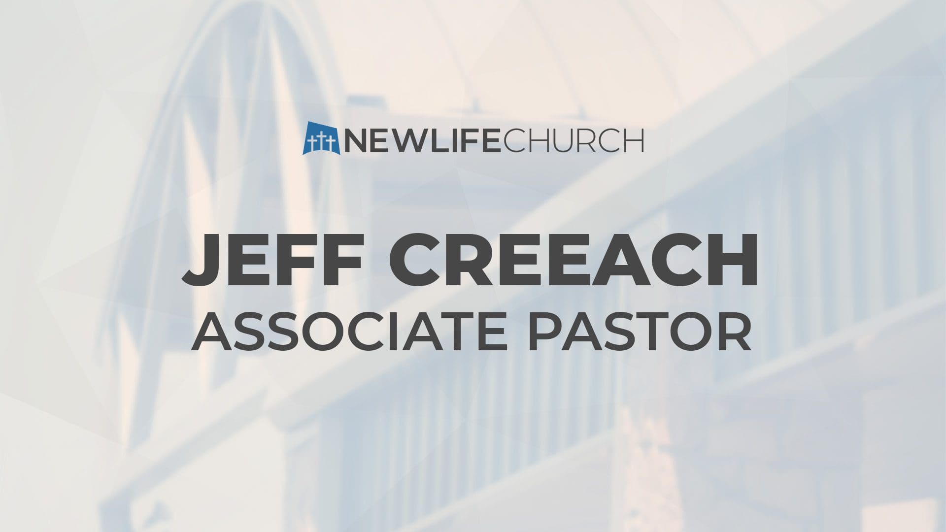 Guest Speaker: Jeff Creeach