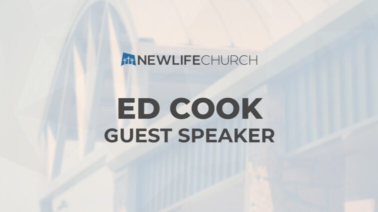 Guest Speaker: Ed Cook