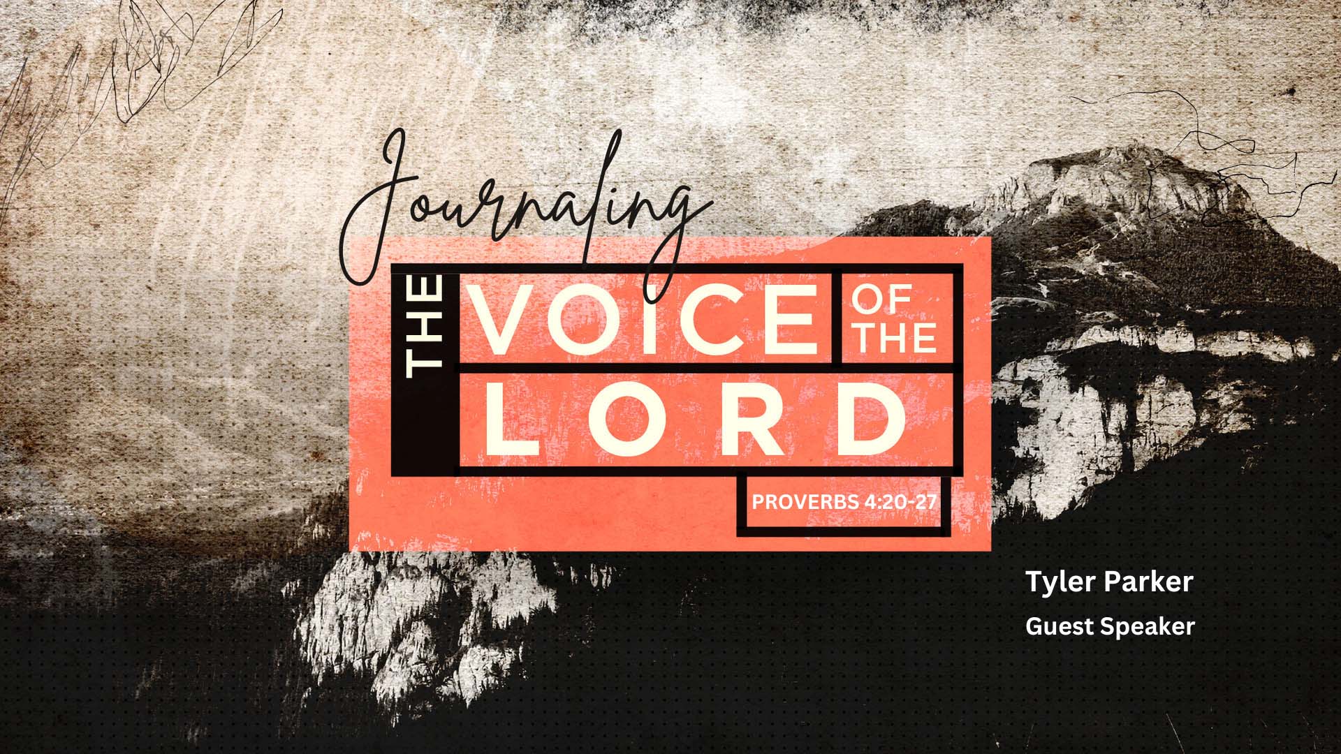 Journaling the Voice of the Lord Image